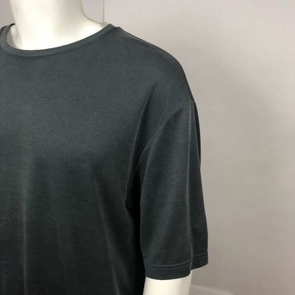 Claiborne Mens Size XL Heather Grey Tee T shirt - Picture 2 of 8